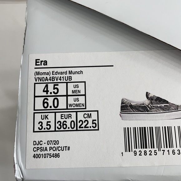 Vans MoMA collection Classic Era women’s size 6 - Picture 15 of 15